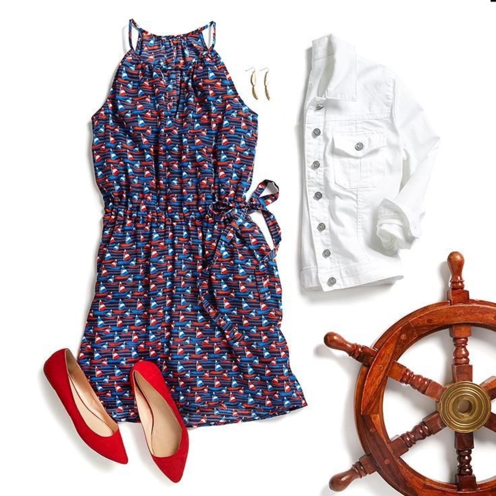 Pixley Tammi Sailboat Dress (Stitch Fix)